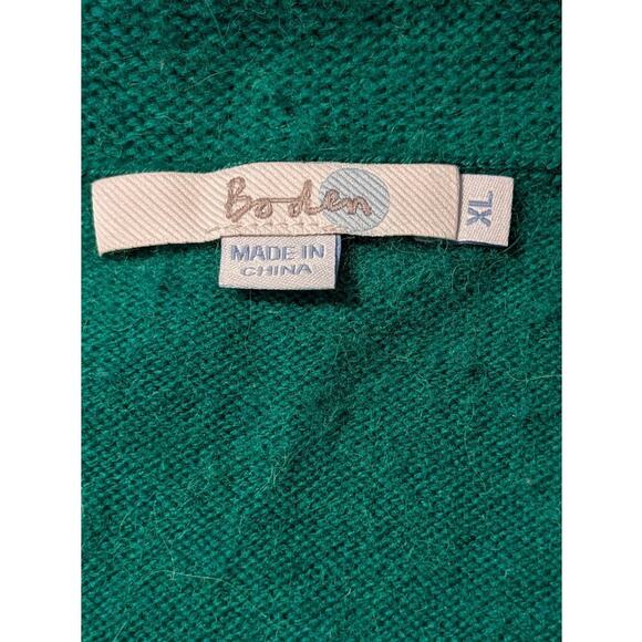 Boden Green Brie Wool Alpaca Blend Pullover Sweater Womens Sz XL - Picture 3 of 8